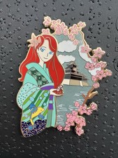 Disney FANTASY Pin Little Mermaid Ariel Sakura Princess by Enchanted Queen Pins