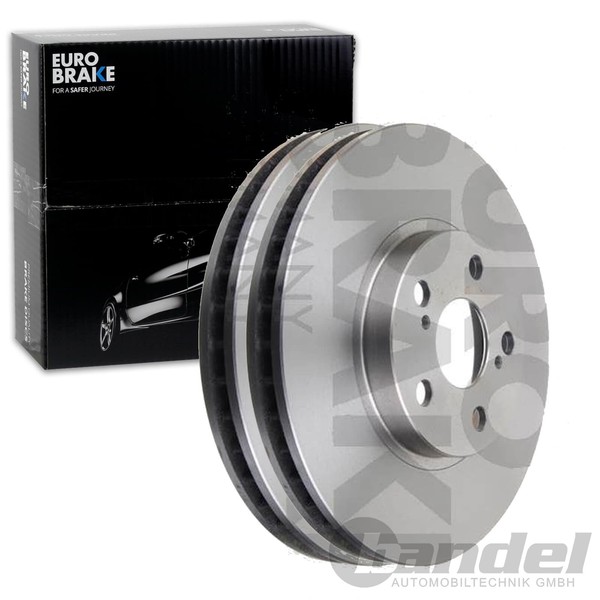 2X Eurobrake Bremsscheiben Vorne 275Mm BelÜFtet Passend FÜR Toyota Avensis-image
