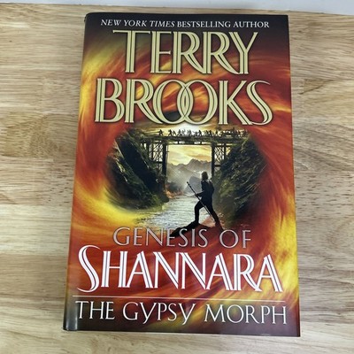 Autographed By Terry Brooks Genesis of Shannara Gypsy Morph First Edition
