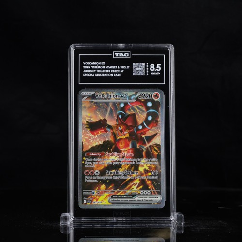 Volcanion ex graded TAG 8.5 for sale on eBay