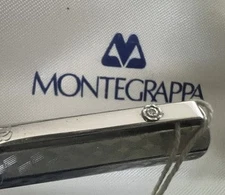 🔴Montegrappa Pen Sphere Reminiscence Silver 925 And Diamond Limited Edition
