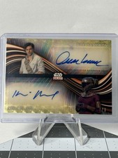 2025 Star Wars Chrome Galaxy Poe Dameron & Zorii Bliss Auto SUPERFRACTOR 1/1