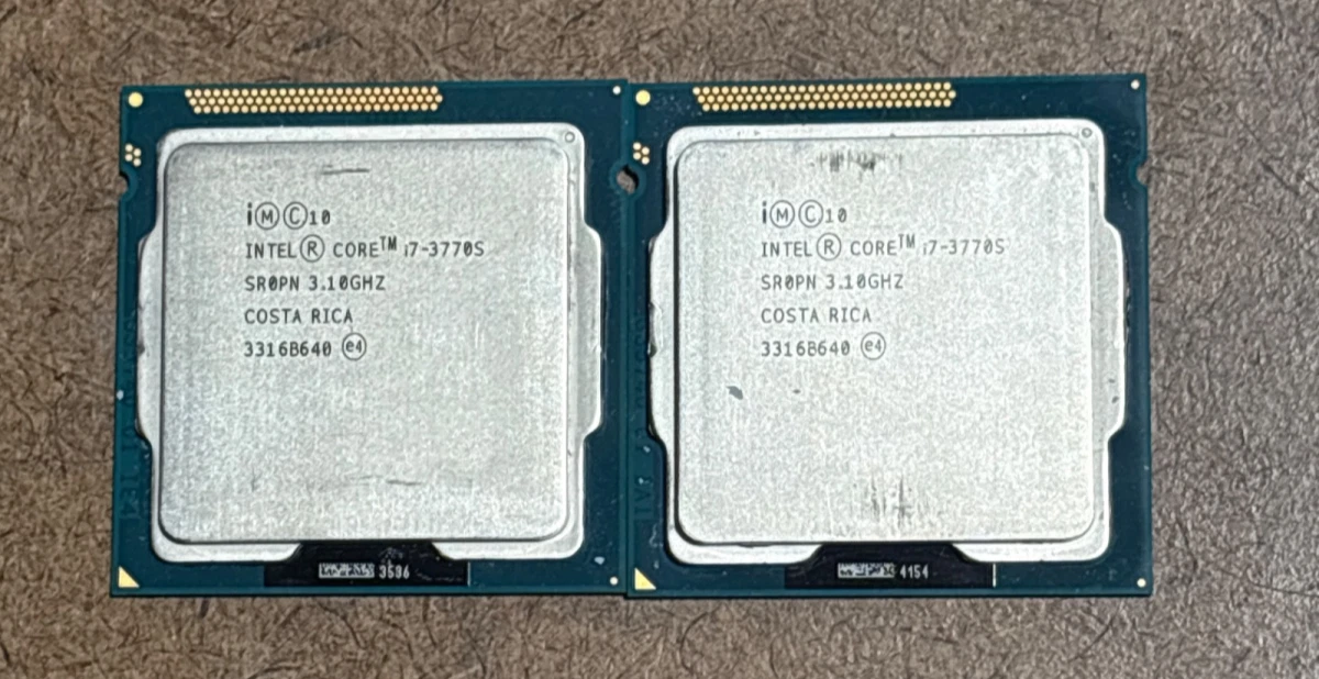 Intel Core i7-3770S Processor Model Computer Processors (CPUs) for