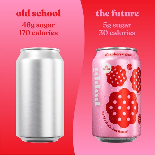 Sparkling Prebiotic Soda Beverage with Apple Cider Vinegar, Seltzer Water and... - Bild 5 von 5
