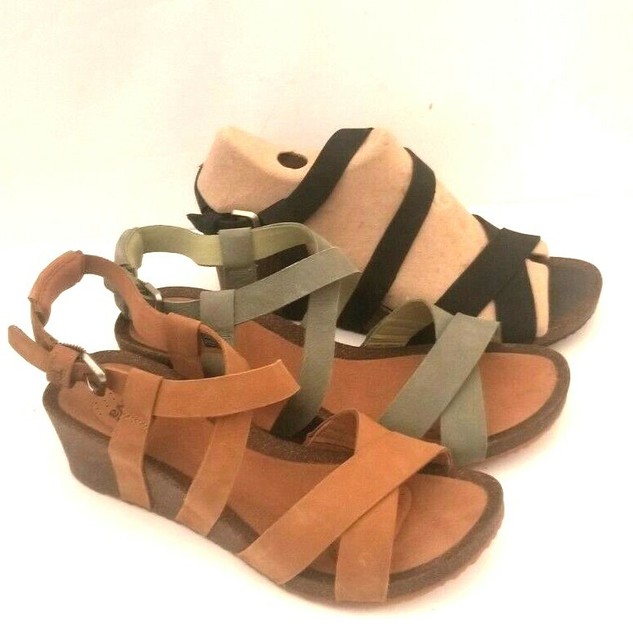 teva mahonia wedge cross strap