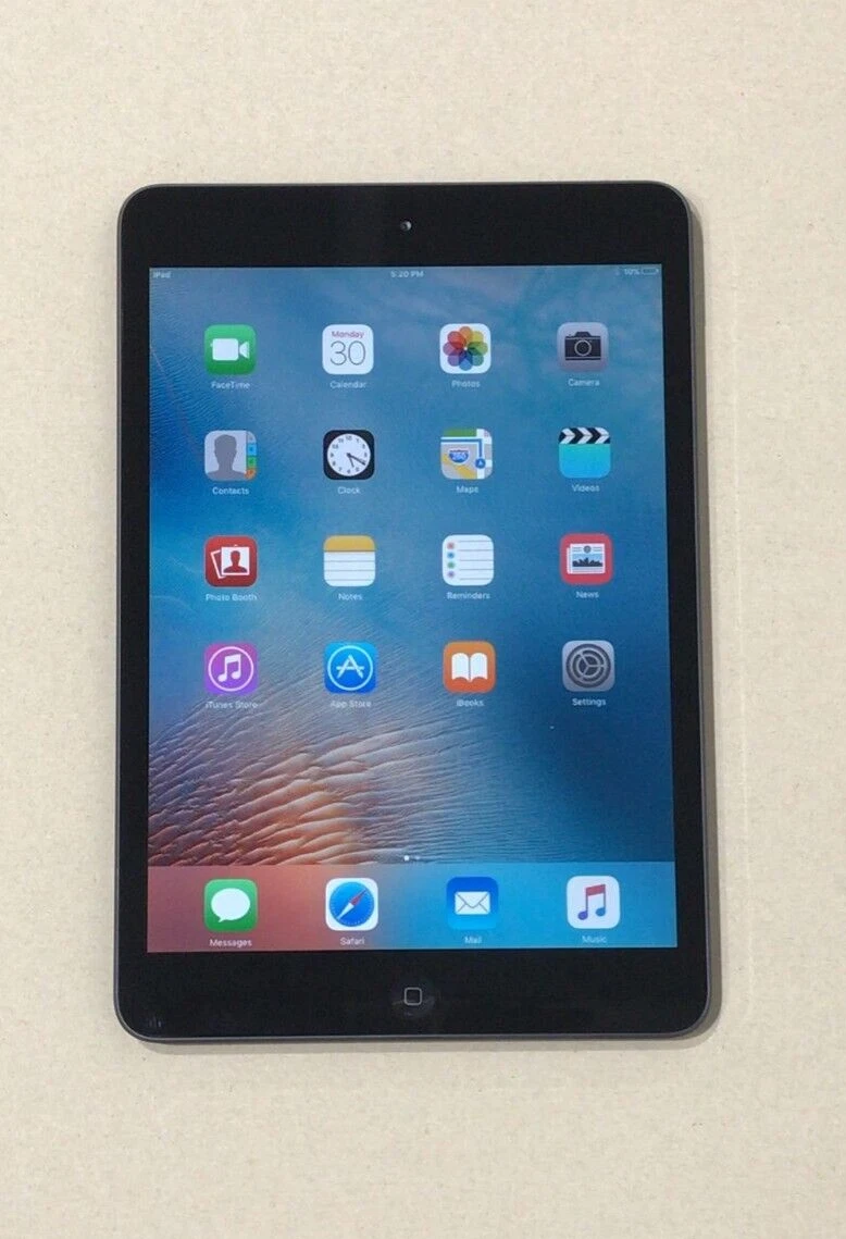 Apple iPad Mini 1 16GB Black Wi Fi PD976LL A Read Description