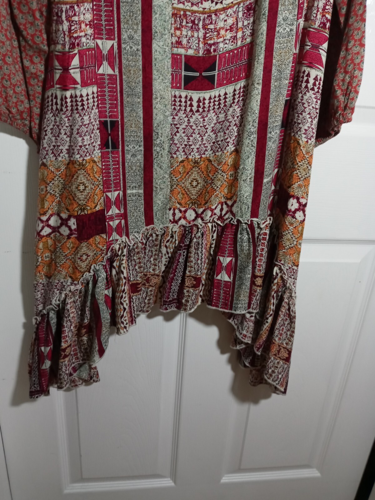 BD Collection  Unique Patchwork Shark Bite Tunic … - image 8