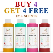 Fragrance Oil 4 oz. For Body Soap Candle Incense Making Burning Perfume Diffuser