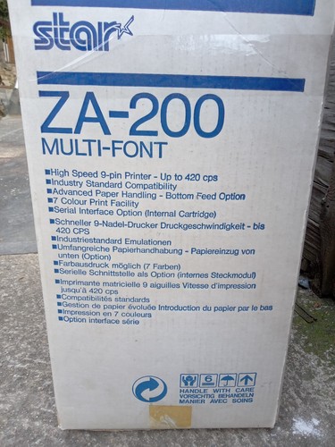 Impresora de 9 pines matriz de puntos/aguja multifuente Star Micronics ZA-200ee - Imagen 12 de 12