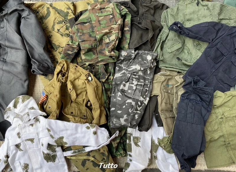 Lote Uniforme 1/6 Segunda Guerra Mundial Siglo XXI El Soldado Definitivo Segunda Guerra Mundial Alemán GI Joe Dragón Foto 2 de 3