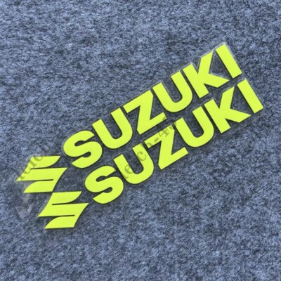 reflective motorcycle fuel tank emblem fairing decals badge stickers for Suzuki