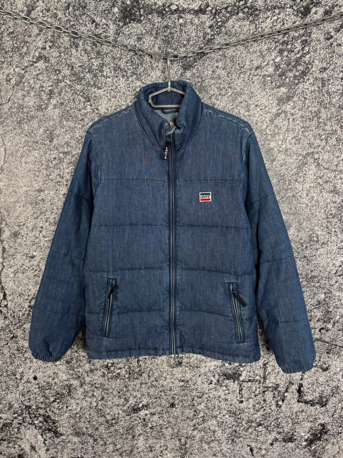 Men’s Levis Performance Down Jacket Warm Size S S… - image 1