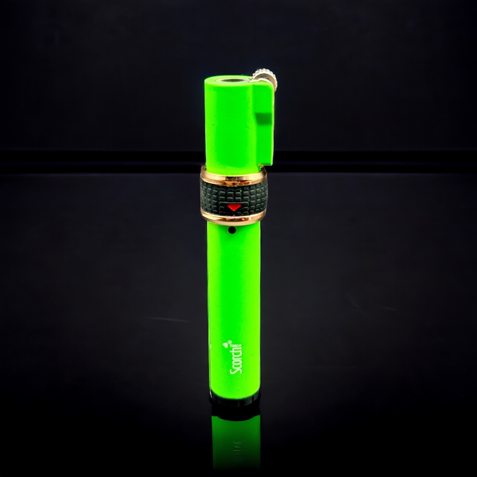 SCORCH TORCH  3.75'' FLINT IGNITER JET FLAME ASSORTED NEON COLORS - MODEL 61585