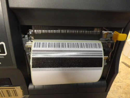Zebra ZT420 Thermo Transfer + REWINDER 300DPI Label Drucker USB & Netzwerk + USB - Afbeelding 3 van 5