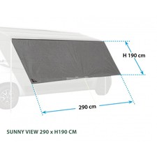 Brunner Sunny View Sun Shade Canopy Front Panel 290 for Fiamma / Omnistor etc.