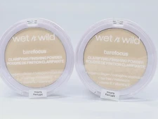 Wet n Wild Bare Focus Clarifying Finishing Powder Setting. Fair/Light QTY:2