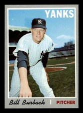 1970 Topps Baseball #167 Bill Burbach EX/MT *d4
