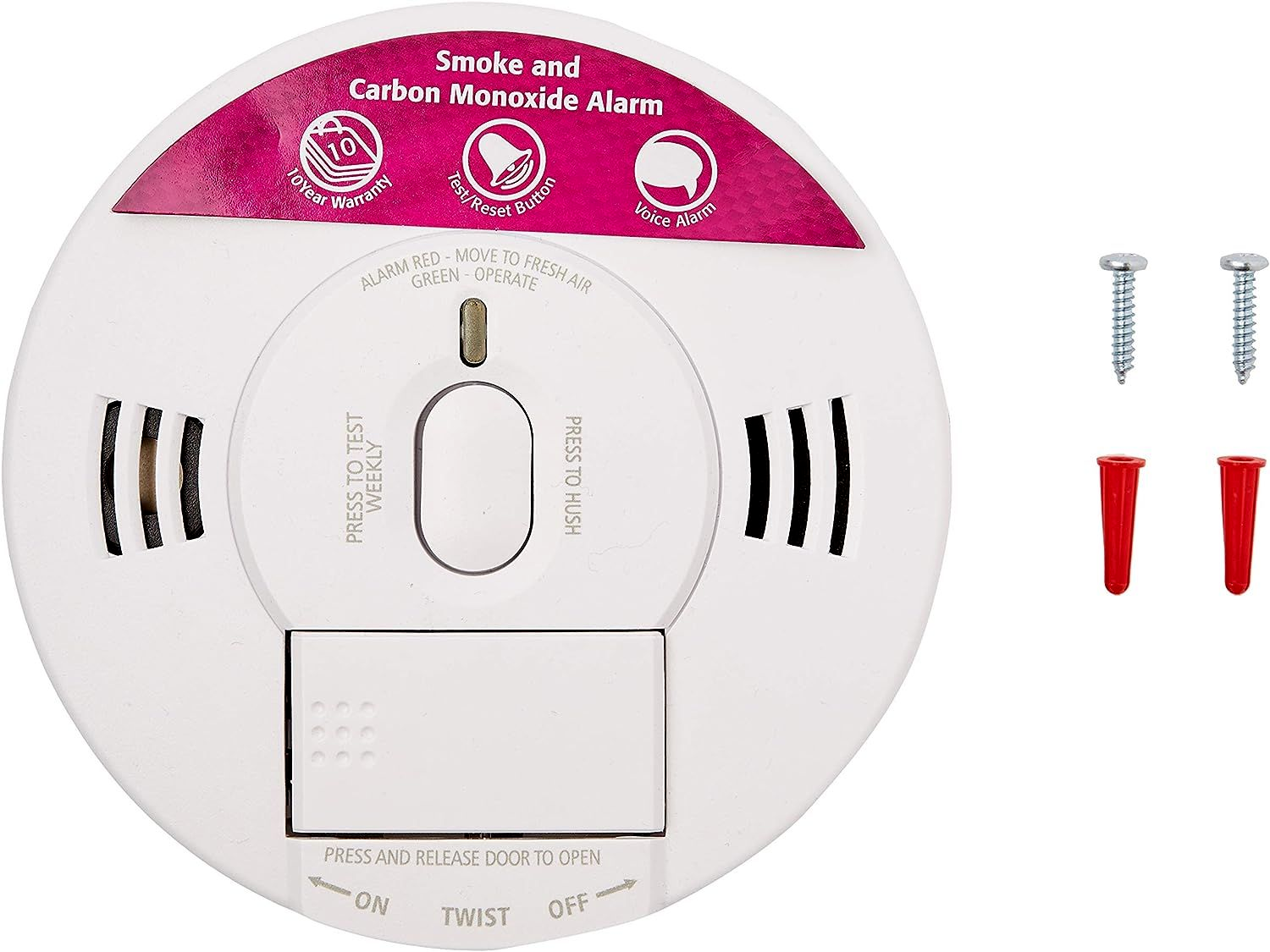 Kidde 10SCO Combination Smoke and Carbon Monoxide Alarm eBay