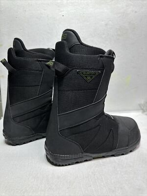 BURTON HIGHLINE MEN'S SIZE 8 BLACK BOA IMPRINT 1 SNOWBOARD BOOTS