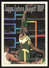 1993-94 Topps Gold Future Playoff MVP Shawn Kemp #202 Seattle SuperSonics