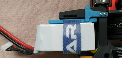 Goblin Fireball Akku Schiene mit Schnellverschluß Battery Rail with quick releas