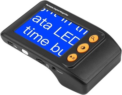 Portable Digital Video Magnifier Electronic Reading Aid 3.5 Inch LCD Screen f...