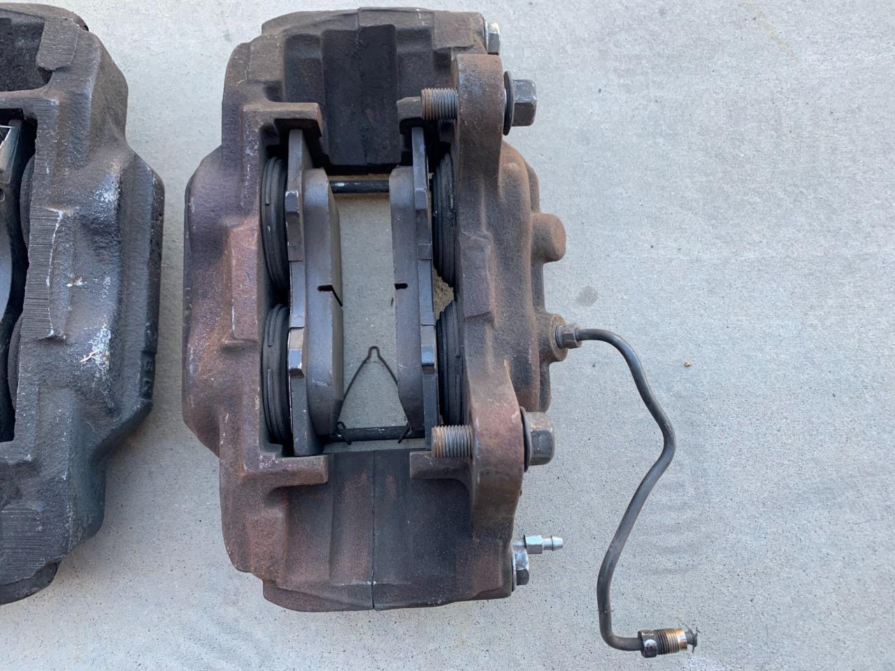 TOYOTA TUNDRA 4 PISTON BRAKE CALIPER 13WL 231mm BIG BRAKE UPGRADE 4RUNNER eBay