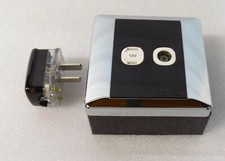 Clipsal Electrics 12v aerial & 2 pin socket brown with plug