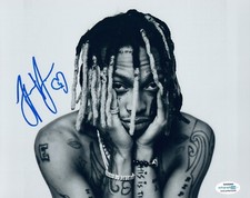 Tyla Yaweh Signed Autographed 8x10 Photo Hip Hop Rapper ACOA COA 