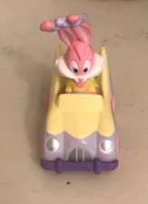 Babs Bunny Roadster Tiny Toon Adventures Diecast Metal Car 1990 by Playskool