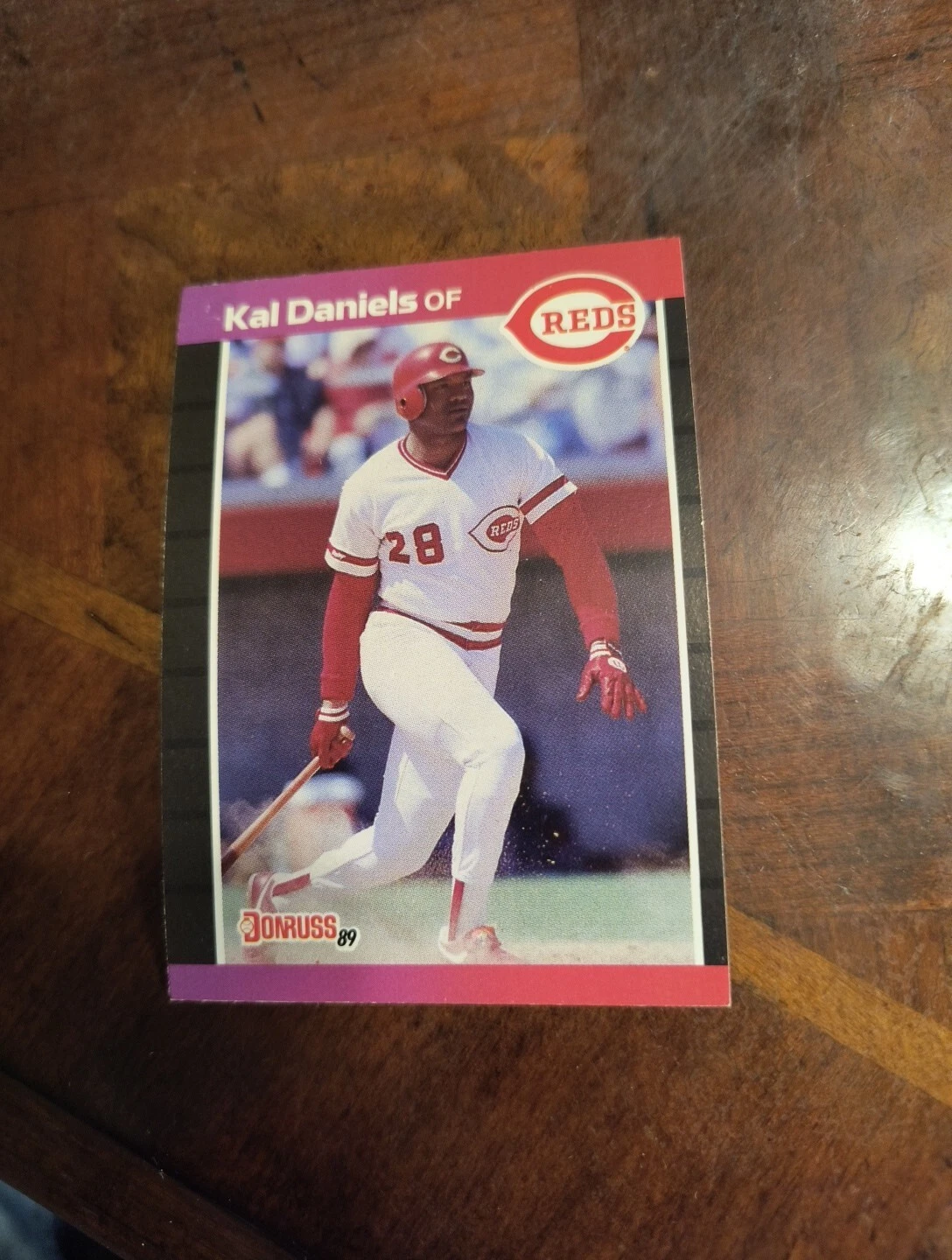 KAL DANIELS 1989 DONRUSS #198 FREE SHIPPING