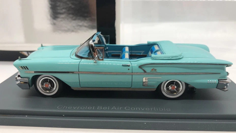 NEO SCALE MODELS CHEVROLET BELAIR CONVERTIBLE  SCALA 1:43 - Immagine 3 di 4