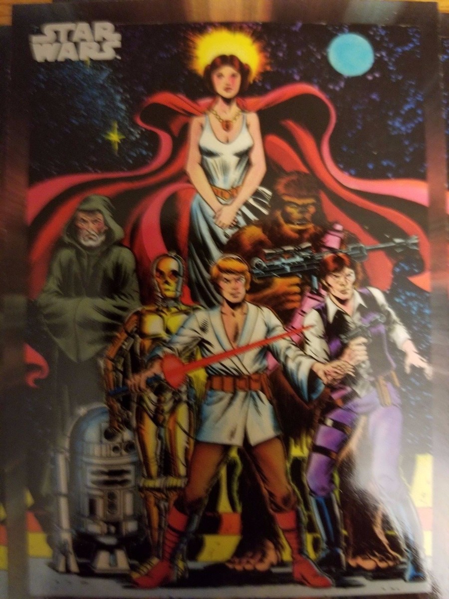 2017 Star Wars 40th Anniversary #156 Marvel Special Edition #1 Art