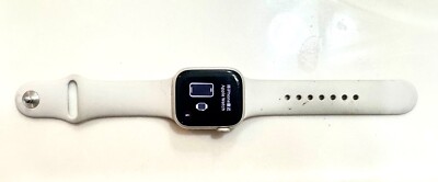 Apple Watch Series 8 41mm Starlight Case with Starlight Sport Band (GPS) ( S/M)