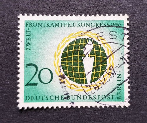 DDR Briefmarke 424 Gestempelt – 1954 Viermächte-Konferenz, Komplett Erhalten, Sammlerstück Von Prophila