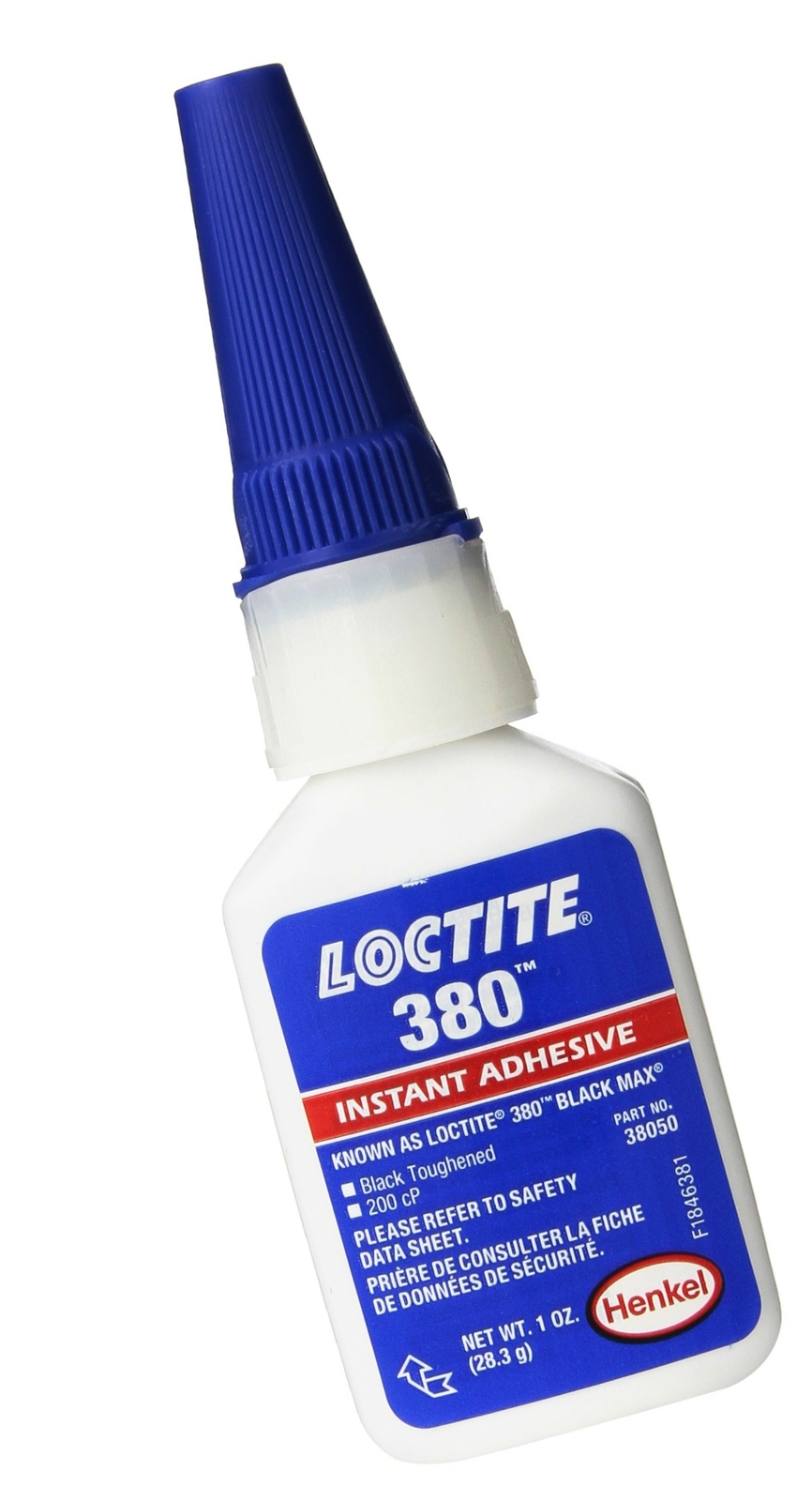 Loctite 135423 Black 380 Toughened Max Instant Adhesive, 1 oz Bottle 38050 eBay