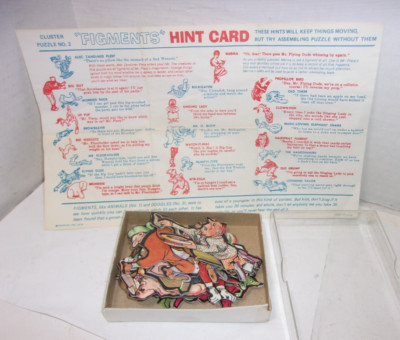 1964 Cadaco Figments No. 2 Puzzle 26 Pieces Vintage