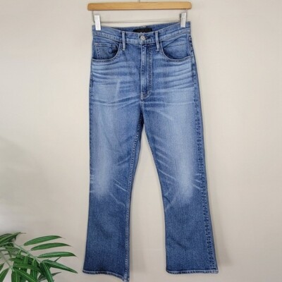 3x1 | High Rise Cropped Boot Cut Leg Jeans, Womens Size 26