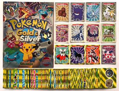2025 ALBUM POKEMON GOLD & SILVER Gigamax + Full Set 272/272