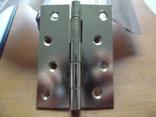 5 pairs of 4 inch type1838 electro brassed hinges