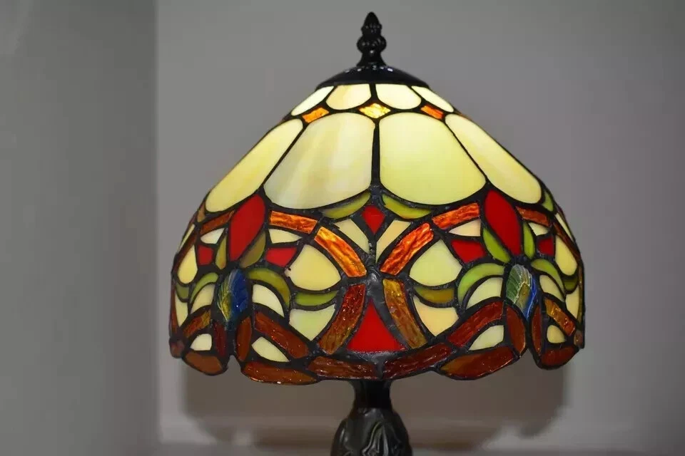 Tiffany Style Lamp Shade for Table / Ceiling / Pendent 10 Inch Handcrafted UK - Image 2 of 4
