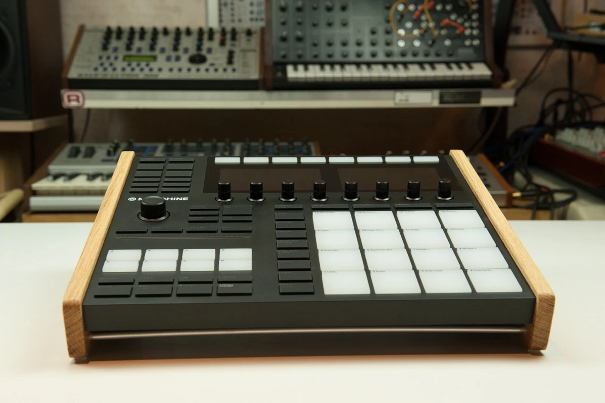 Native Instruments Maschine MK3 Wood Stand Rack Oak LO