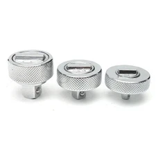 Brand New 3 PC 1/4", 3/8", 1/2" Palm Thumb Wheel Drive Ratchet Set  Ship