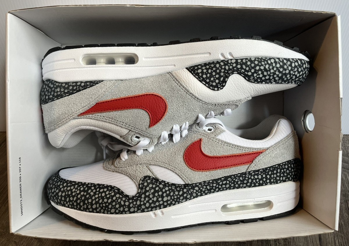 Nike Air Max 1 White DO7415-991 Wmn's 12 / Men's 10.5 NoLid | eBay