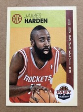 2012-13 Panini Past and Present Houston Rockets Basketball Card #22 James Harden