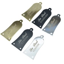 3 Hole Metal Guitar Truss Rod Cover CUSTOM or STANDARD Print fits Epiphone LP/SG