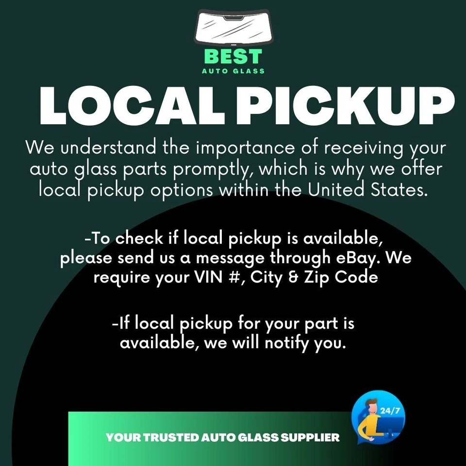 Se adapta a: Toyota Corolla 1988-1992 sedán 4D/4D camioneta parabrisas delantero vidrio Foto 2 de 4