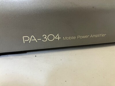 Nakamichi PA-304 POWER AMPLIFIER CAR MOBILE 4-Channel Works Fine