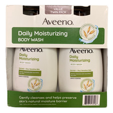 Aveeno Daily Moisturizing Body Wash 33 fl. oz., 2 pack 