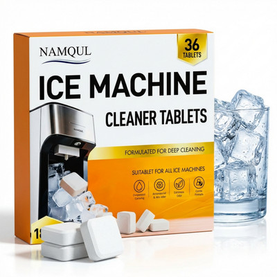 Ice Machine Cleaning Tablets Descaler for Portable Countertop Ice Makers